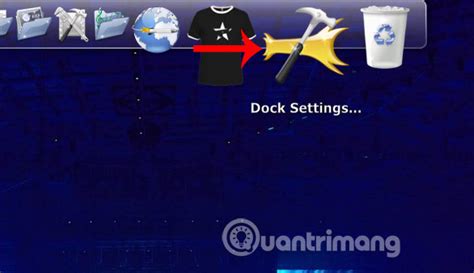 Cách tạo thanh dock trên Windows bằng RocketDock.